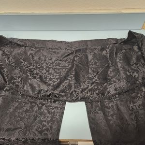 EUC one black window curtain